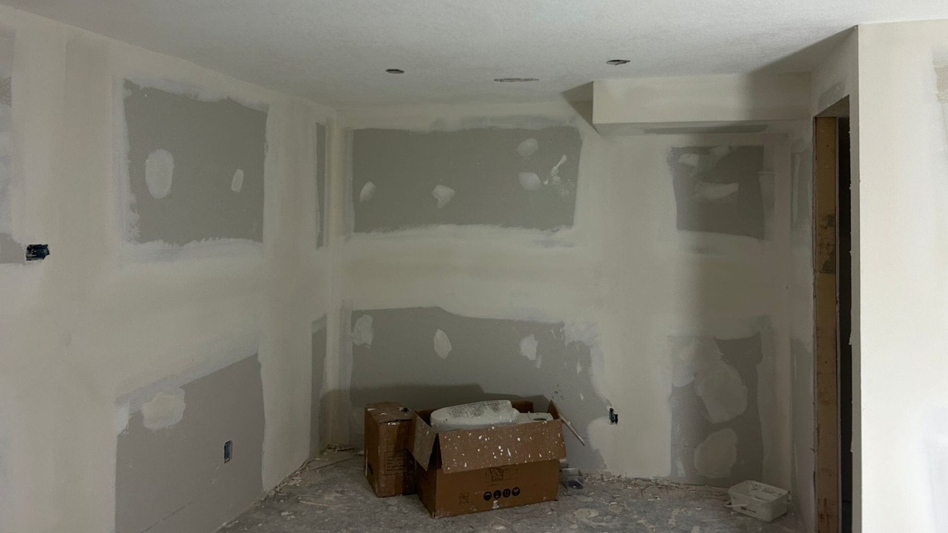 Basement Drywall Installation